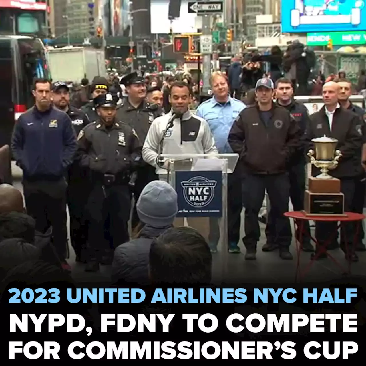 WATCH LIVE 2023 United Airlines NYC Half Marathon Malaysia