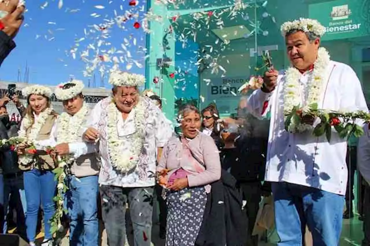 Inauguran sucursales del Banco Bienestar en Soledad Atzompa, Acultzingo y Nogales