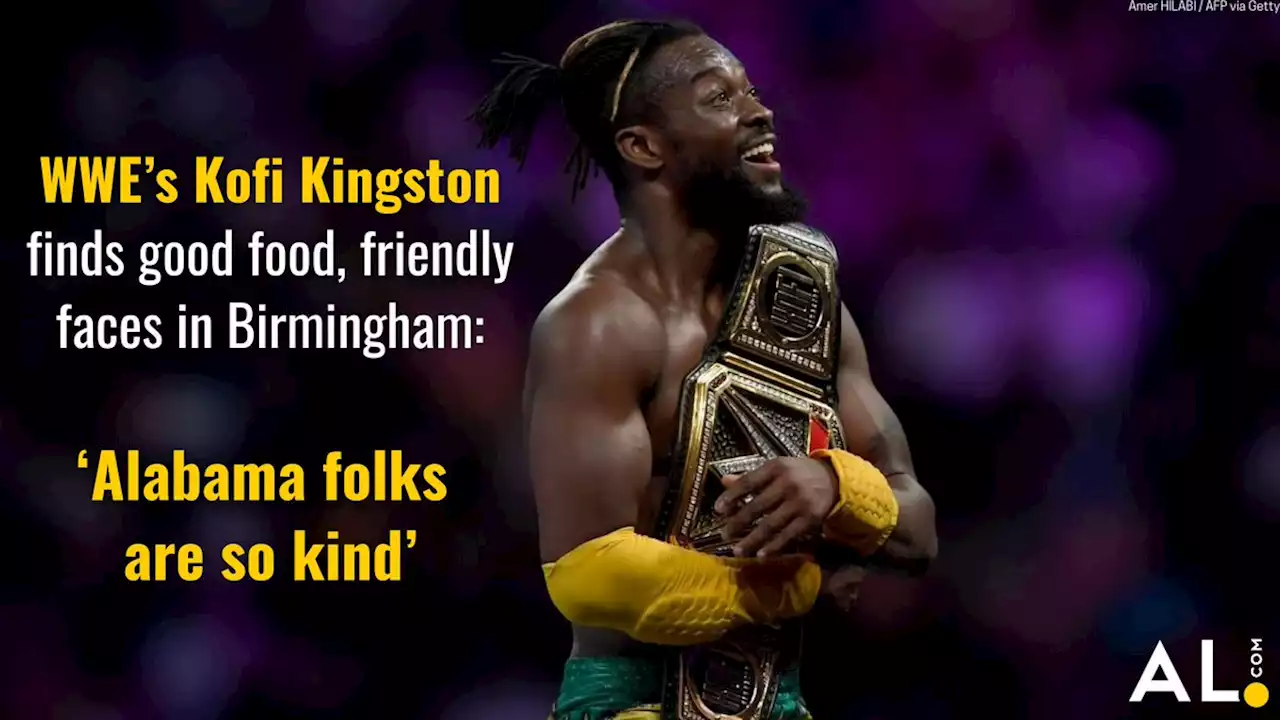 WWE’s Kofi Kingston finds good food, friendly faces in Birmingham: ‘Alabama folks are so kind’