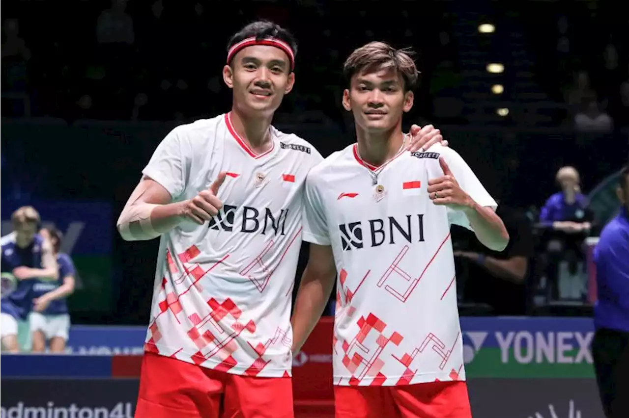 Duel Fajar/Rian vs Bagas/Fikri ramaikan perempat final All England