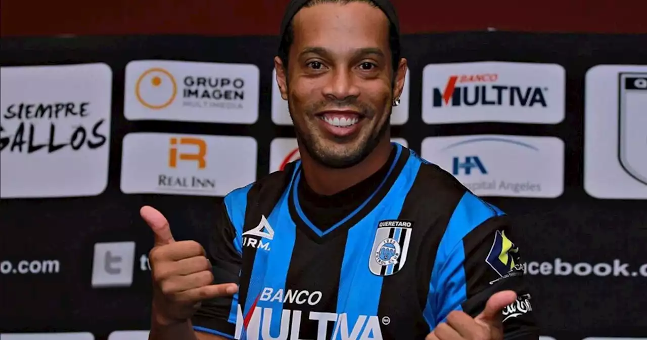 La millonada que pagará el Querétaro por tener a Ronaldinho en su cancha