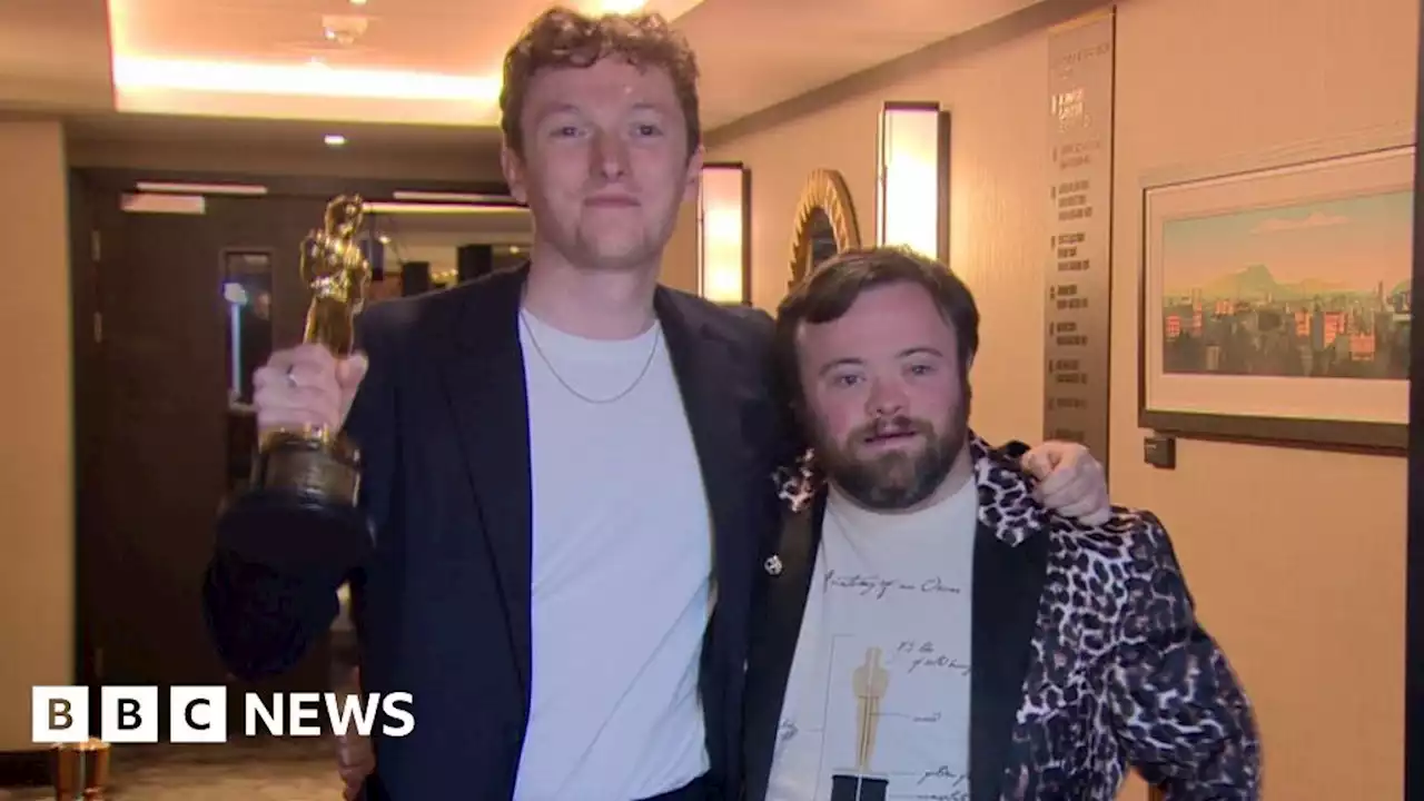 An Irish Goodbye: Stars of Oscar winning film greeted by loved ones