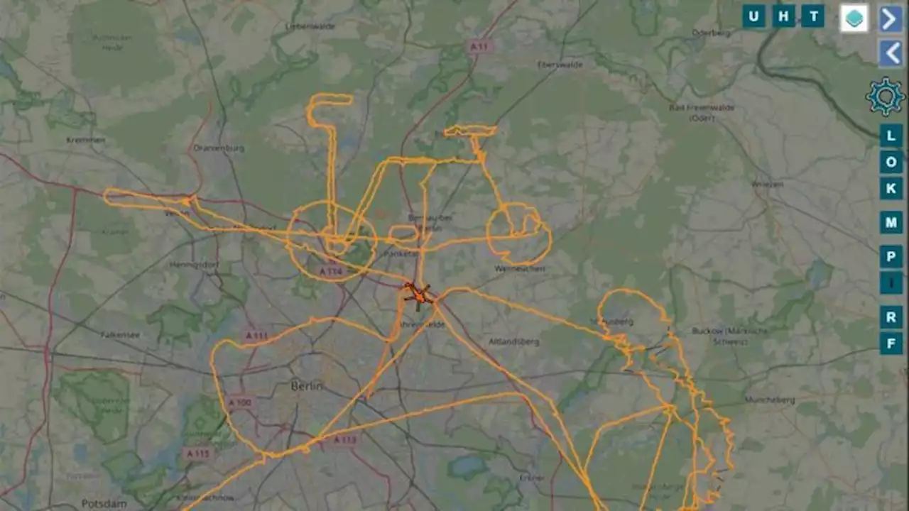 Warum fliegt die Polizei ein Fahrrad in den Bernauer Himmel? – „Ohne Anlass“