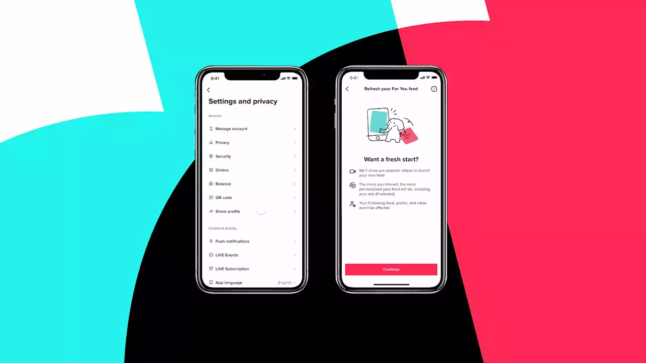 TikTok will let users reset their For You feeds when they go off the rails