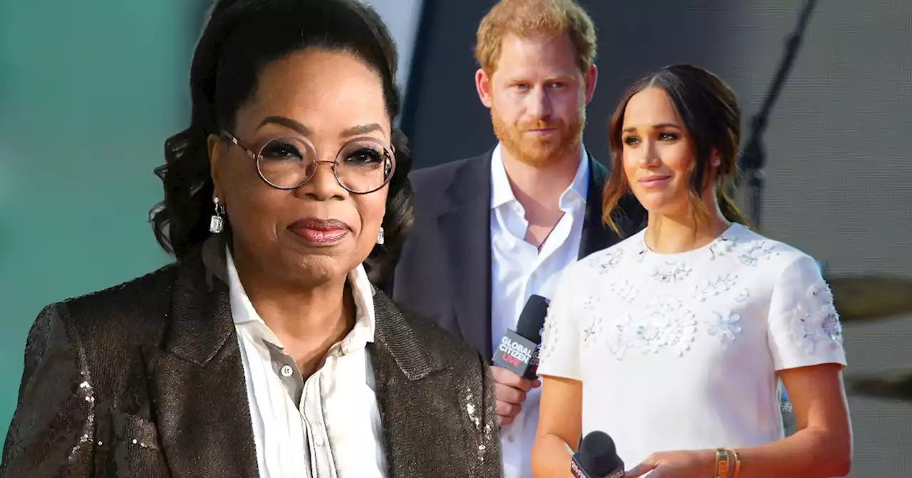 Prinz Harry & Herzogin Meghan: Jetzt distanziert sich sogar Oprah Winfrey von ihnen