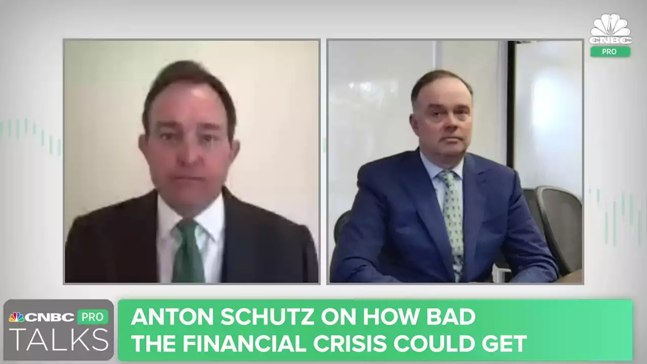 CNBC Special Pro Talks: Bank investor and specialist Anton Schutz on navigating the banking crisis