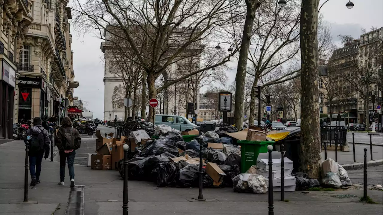 Protests erupt in France over Macron's retirement age push