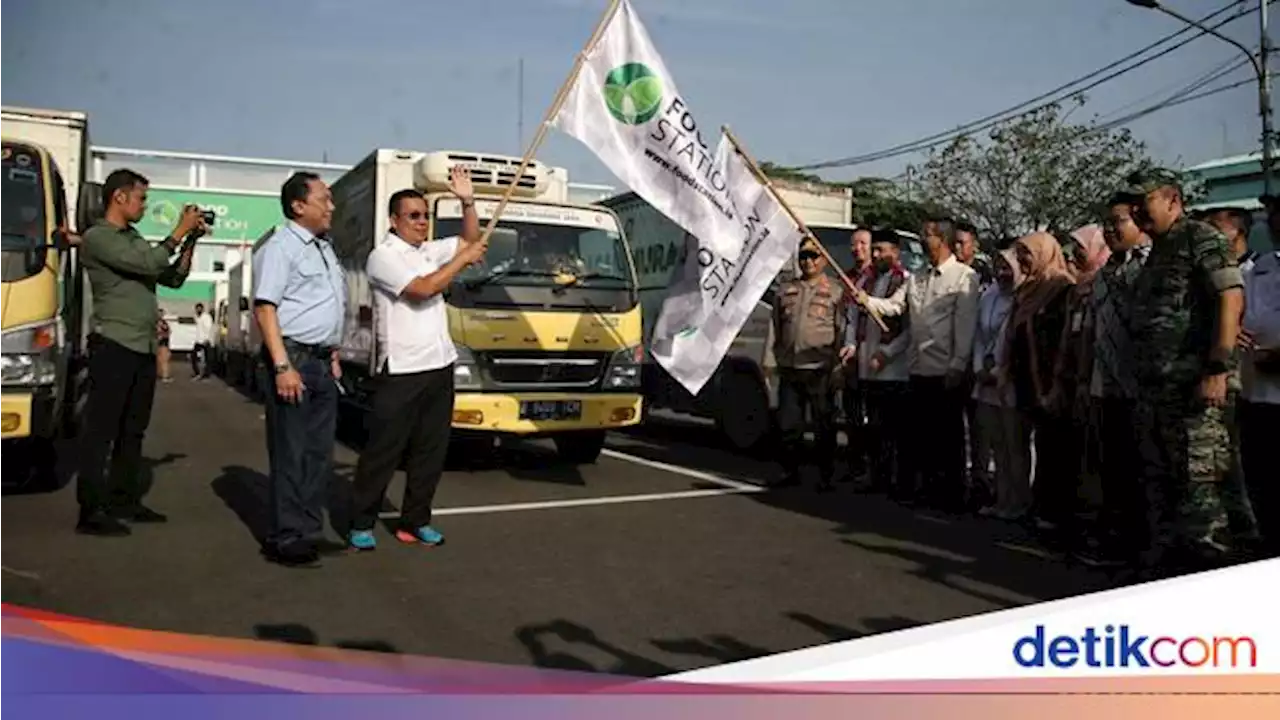 Jelang Ramadan, PJ Gubernur Heru Budi Lepas Mobil Pasar Murah