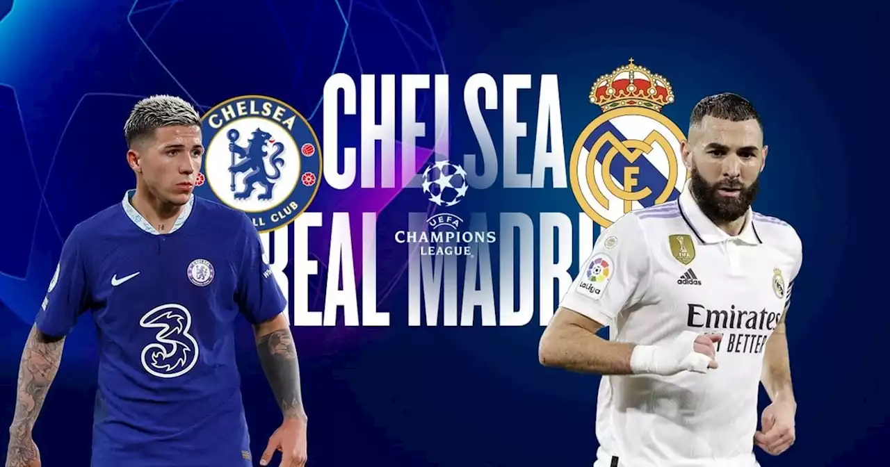 Champions League: en cuartos de final, el Chelsea de Enzo Fernández va ante el Real Madrid