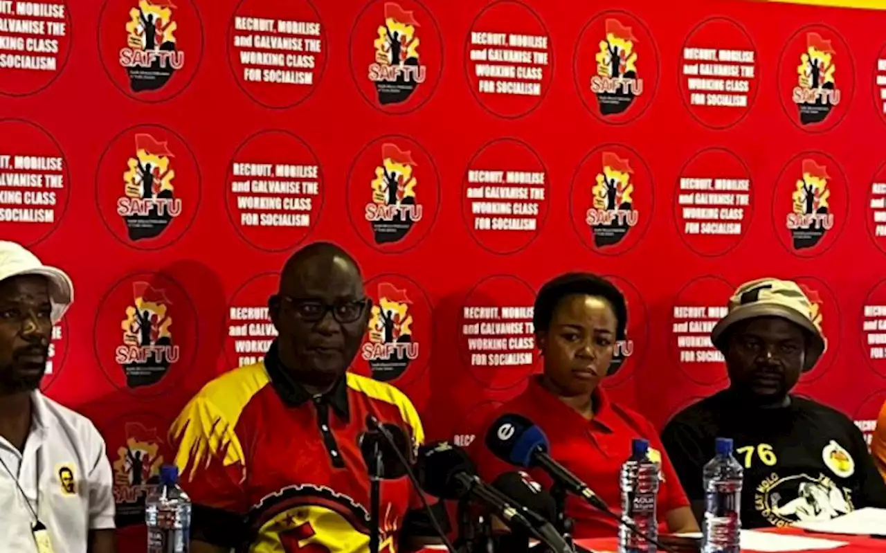 Saftu: Monday's national shutdown will send a strong message to govt