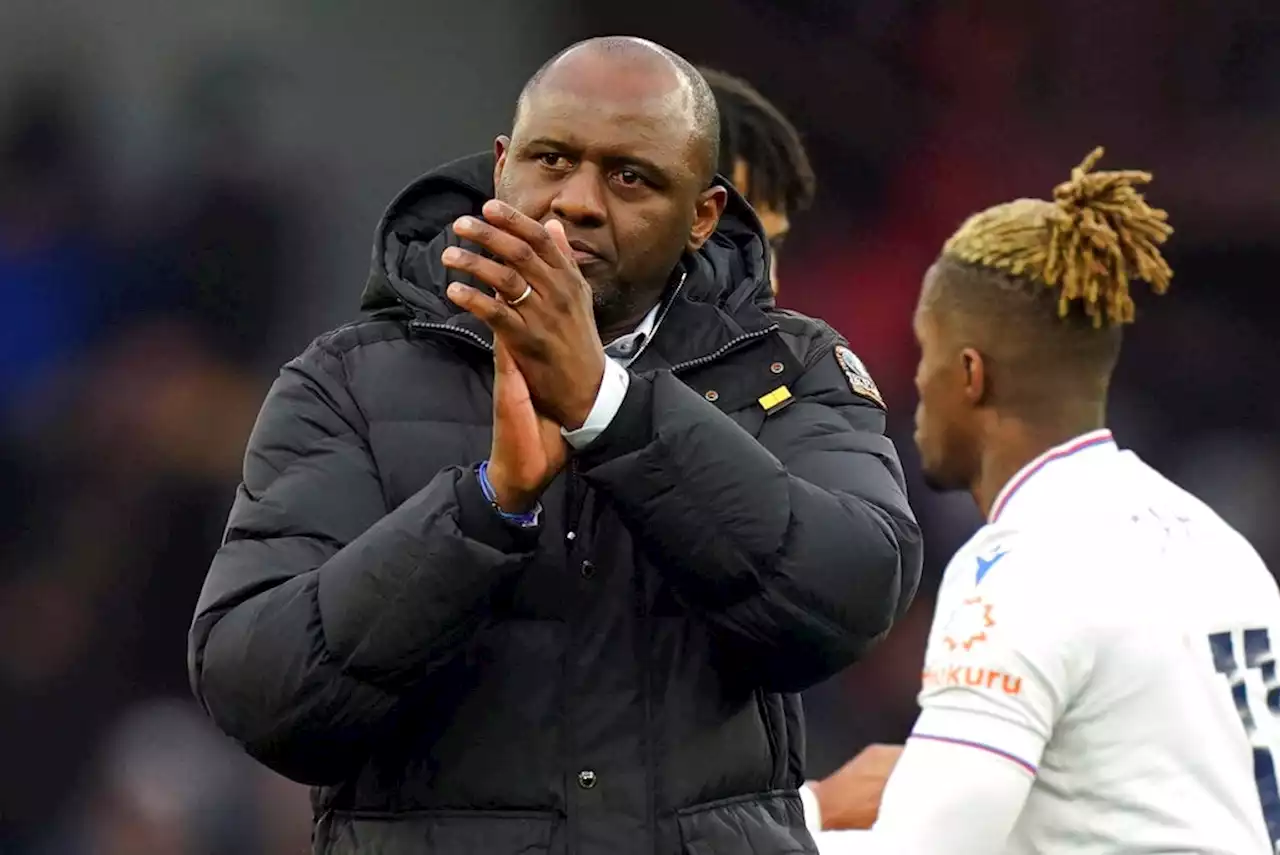 Palace sack manager Vieira after winless run