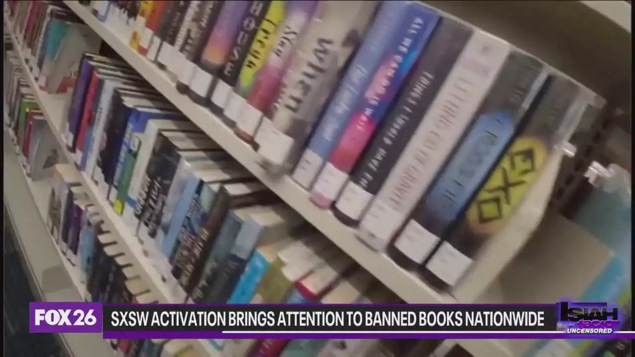 SXSW pop-up brings attention to banned books