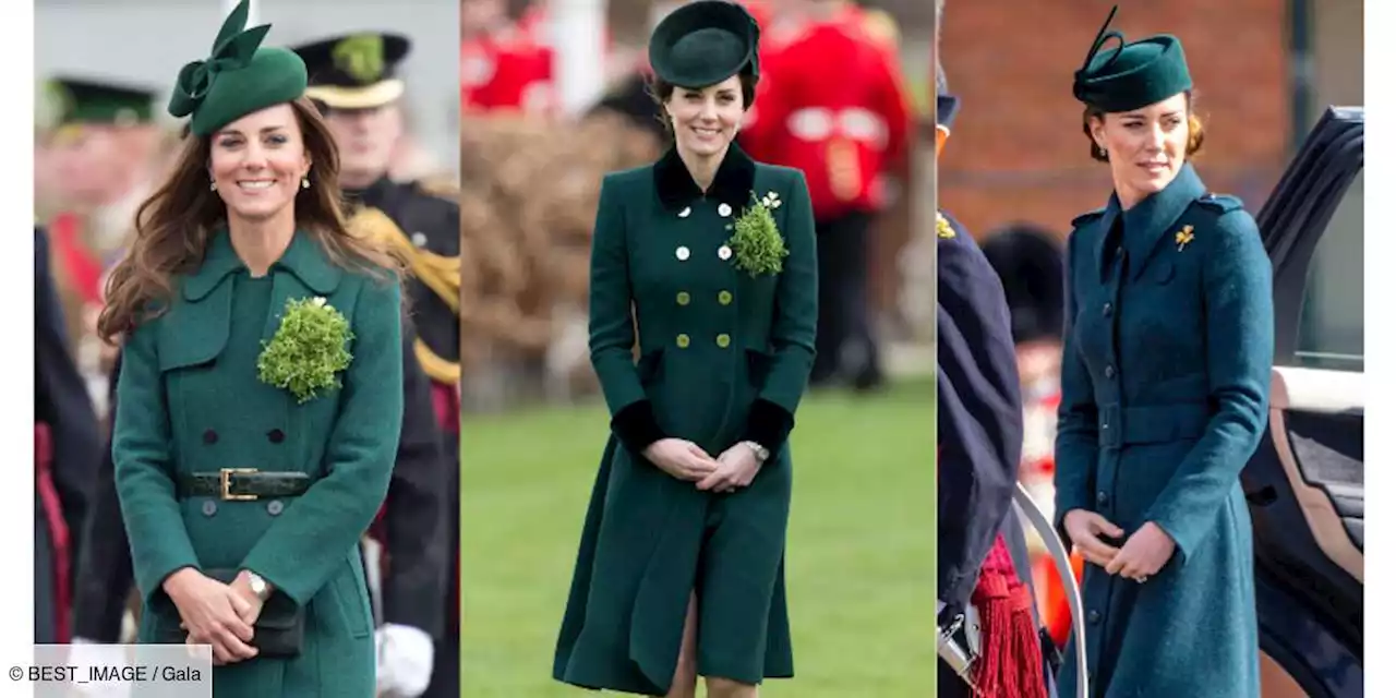 PHOTOS – Kate Middleton : ses plus beaux looks verts pour la Saint-Patrick - Gala