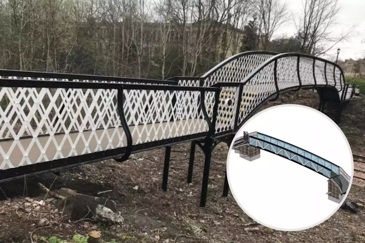 Work begins on replacement for historic Glasgow footbridge