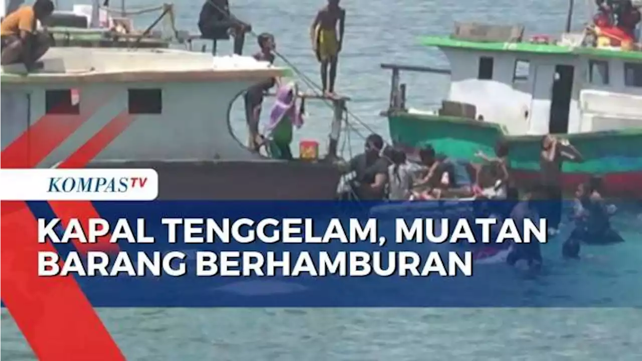 Kapal Tengggelam Tabrak Kayu di Dermaga Nusantara Waingapu dan Update Longsor di Bogor