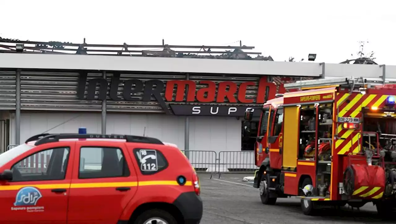 Intermarché brûlé au sud de Toulouse : la piste de l'incendie criminel explorée