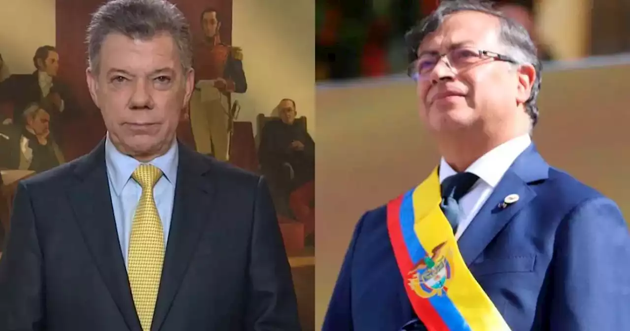 Juan Manuel Santos empieza a distanciarse de Gustavo Petro