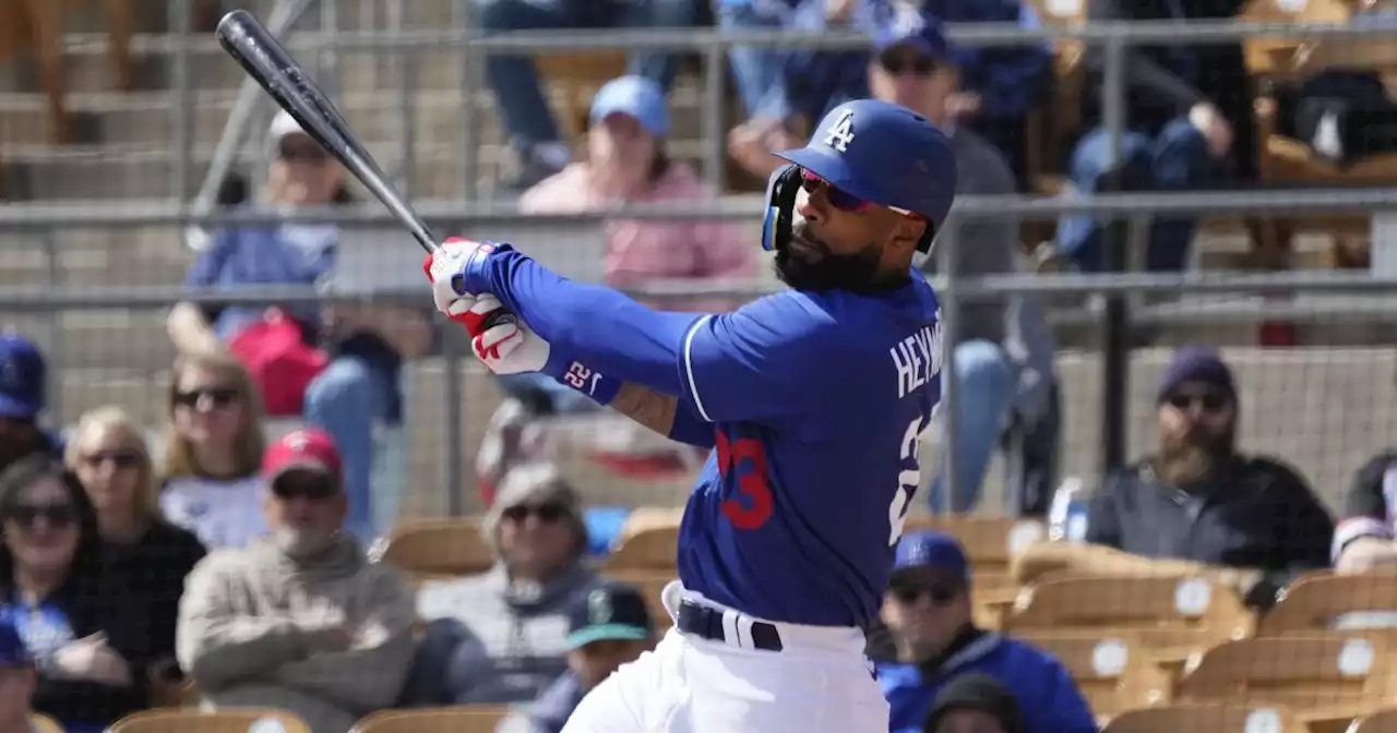 Jason Heyward's swing is a 'work in progress.' He's still a safe bet to make Dodgers roster