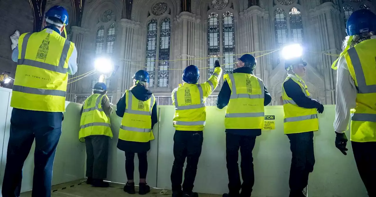 London learns from Manchester as Parliament restoration team visits town hall