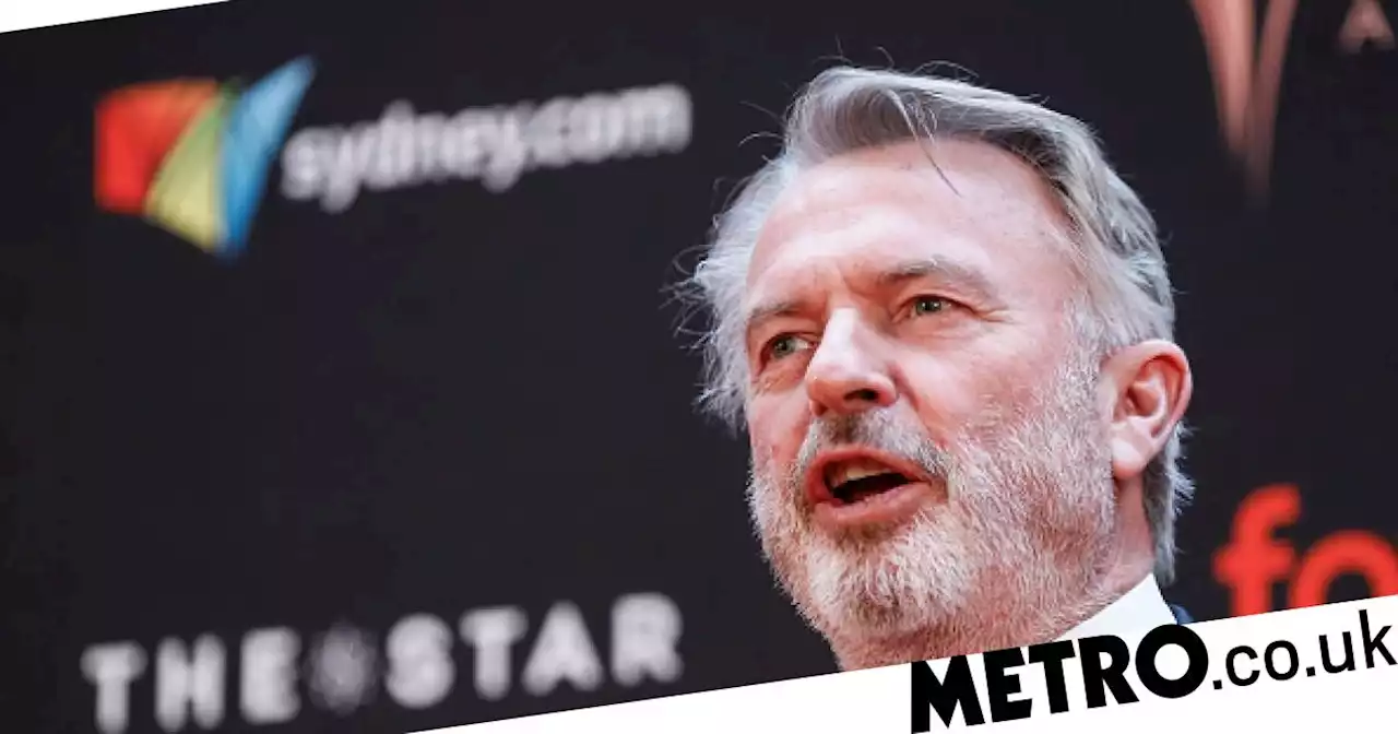 Sam Neill receiving chemotherapy after stage 3 blood cancer diagnosis