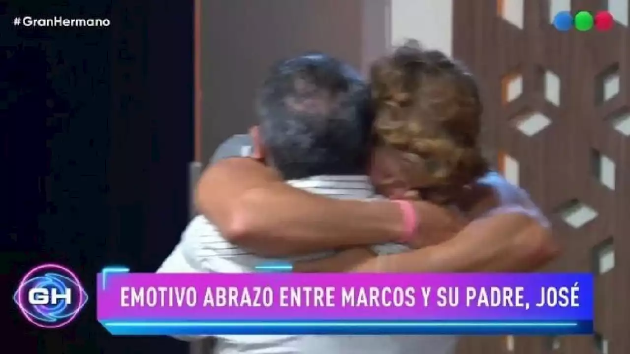 Gran Hermano: el abrazo eterno en el reencuentro entre Marcos y su padre