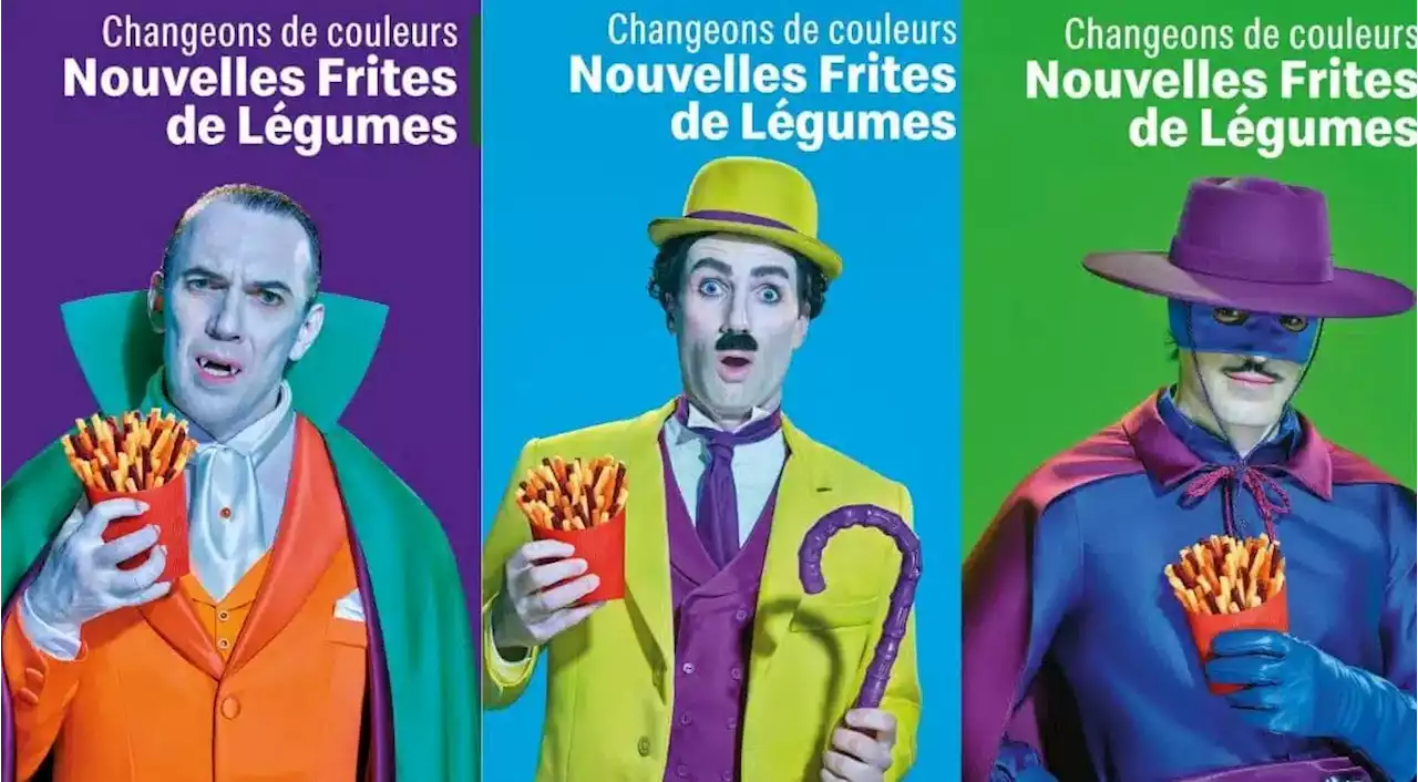 McDonald's Francia lanza sus nuevas (y coloridas) patatas fritas