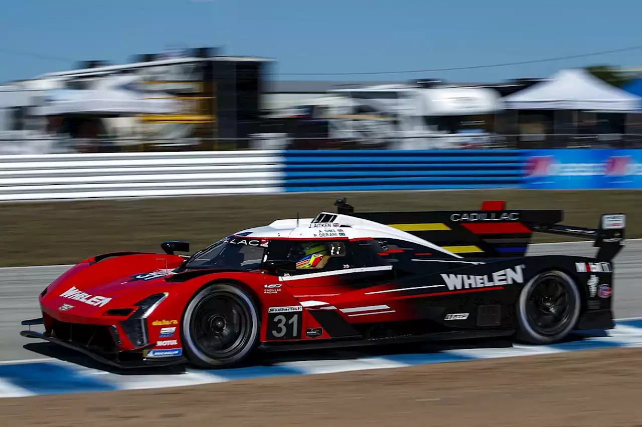 Sebring 12H: Cadillac locks out front row, Porsche crashes