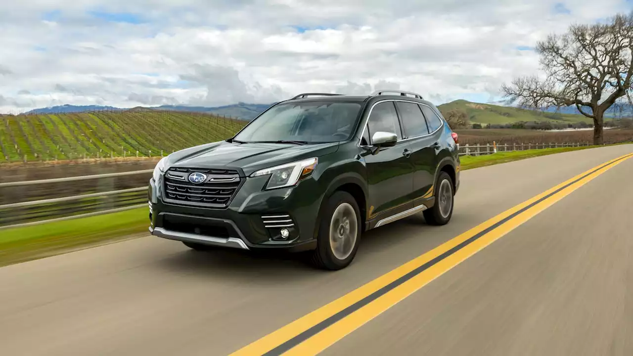 2023 Subaru Forester Touring First Test: Dog Slow to the Dog Show