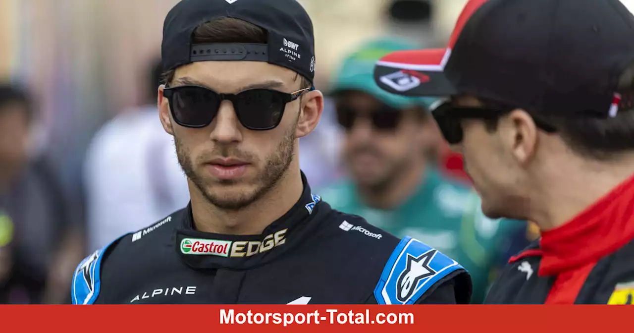 Pierre Gasly: Alpine stark genug, um Mercedes zu ärgern