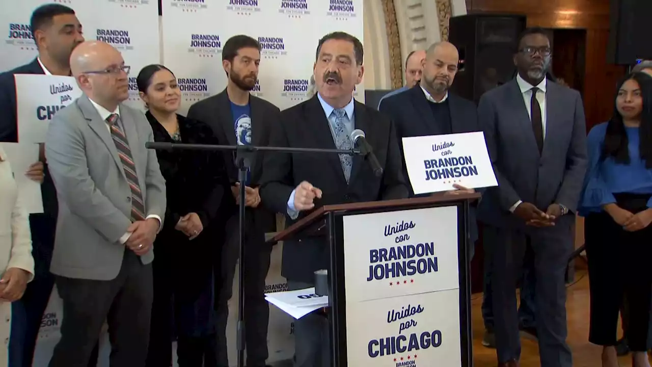 Rep. Jesús “Chuy” García Endorses Brandon Johnson For Mayor