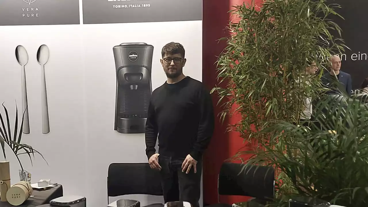 St. Pöltner Designer Florian Seidl zeigt Lavazza-Innovation in Wien