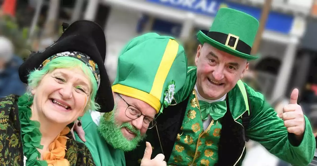 20 amazing pictures as crowds celebrate St Patrick's Day in city