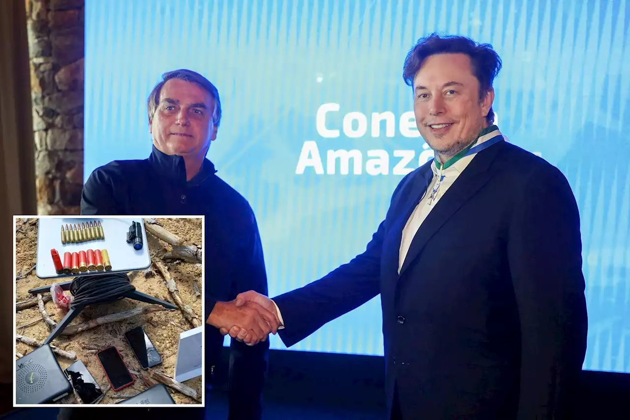 Elon Musk brought internet to Brazil’s Amazon and criminals love it