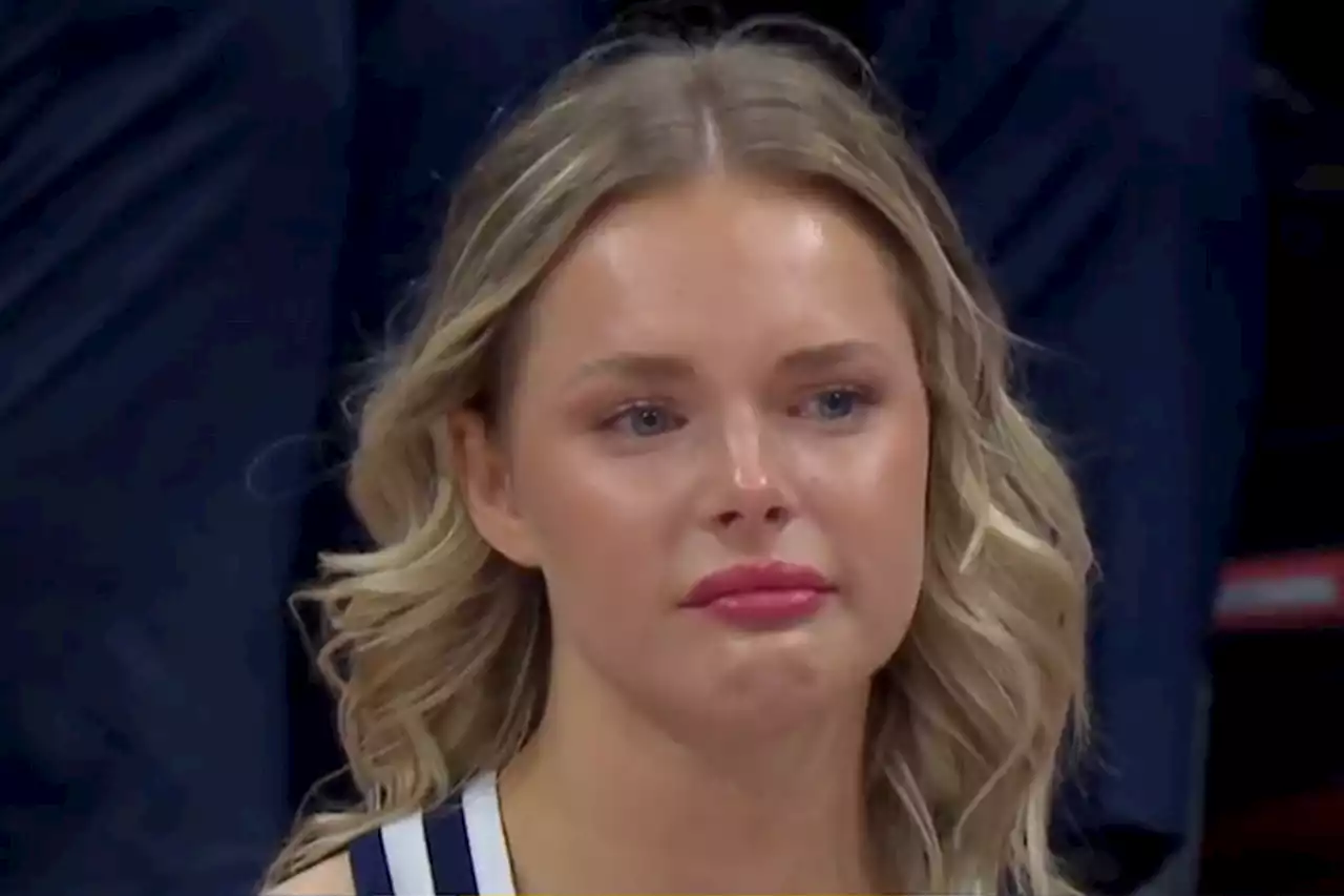 March Madness 2023 fans rip TNT over viral crying Utah State cheerleader