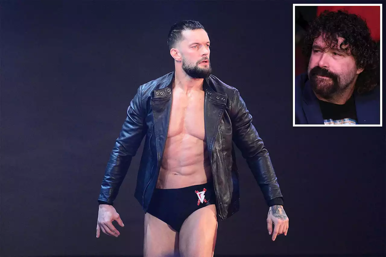 Mick Foley gives Finn Balor advice before dangerous WrestleMania Hell in a Cell match