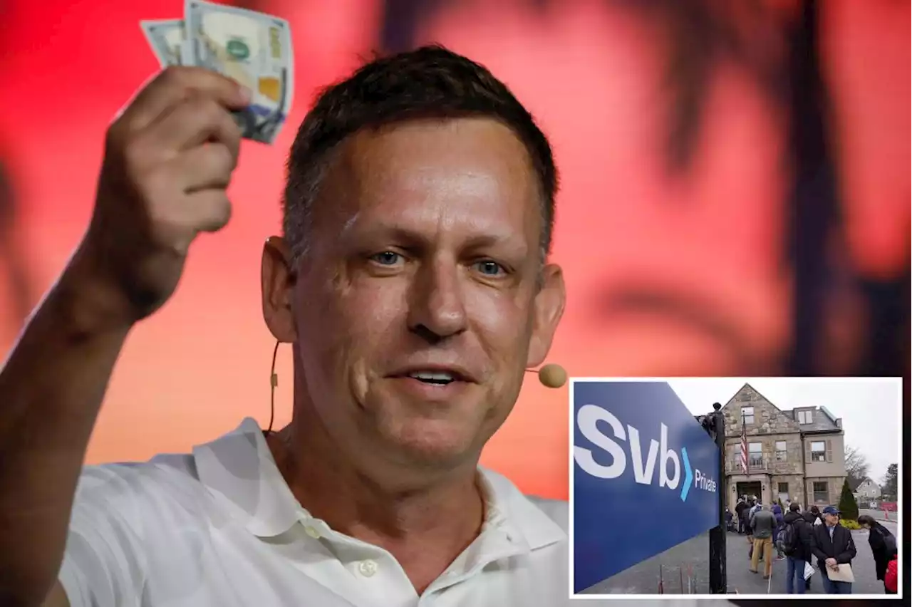 Peter Thiel risked losing $50M in Silicon Valley Bank even as his firm sounded alarm