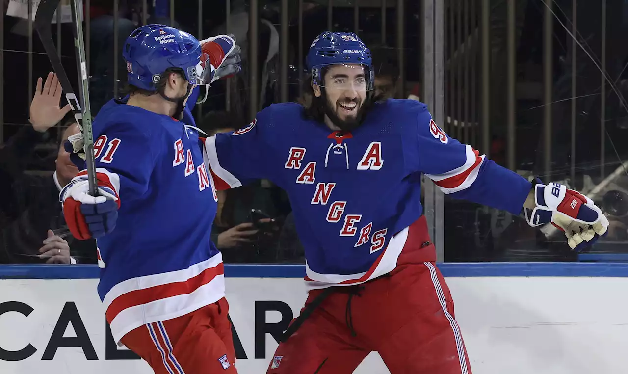 Rangers’ latest first line starting to gain ‘chemistry’