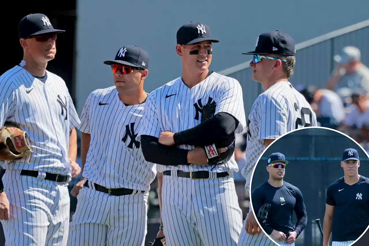 Yankees lineup ‘up in the air’ ahead of season start