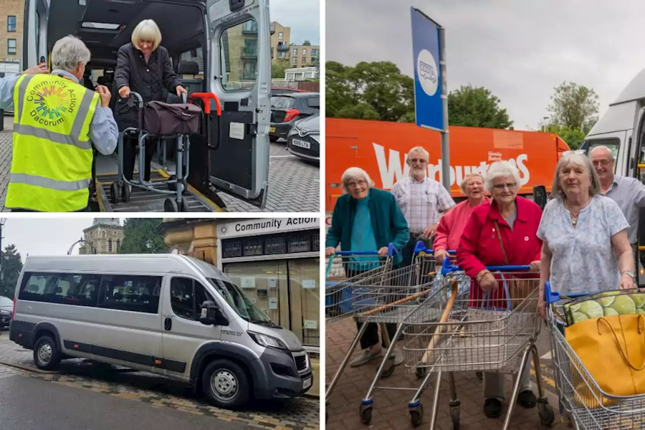 Charity bus that helps elderly stolen and set on fire