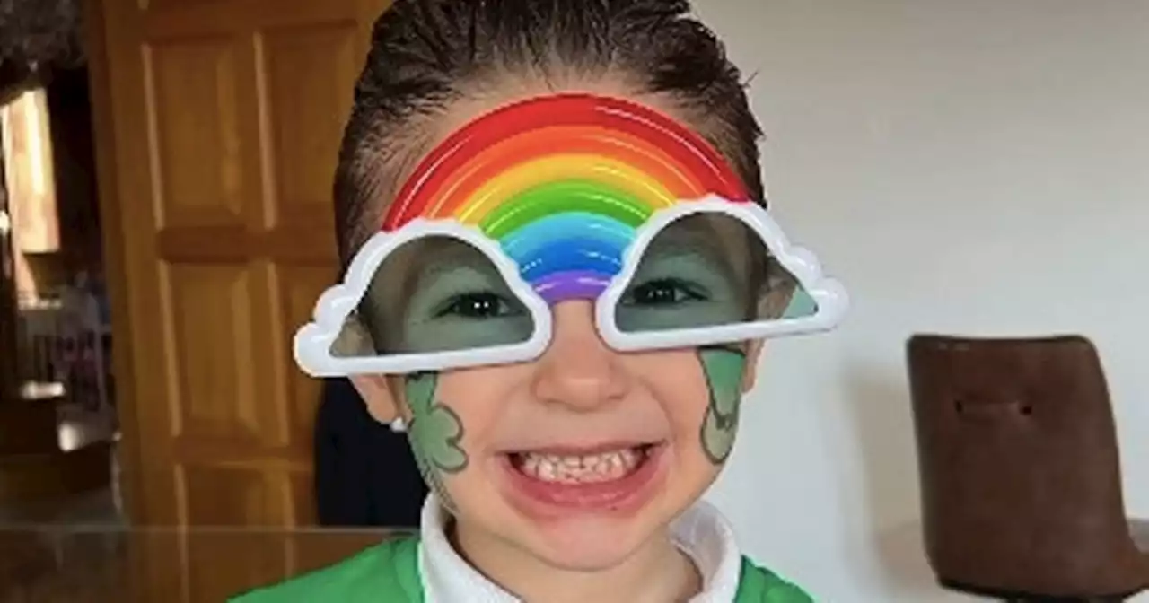 Stars celebrate St Patrick's Day in style as Paris Fury dresses up kids