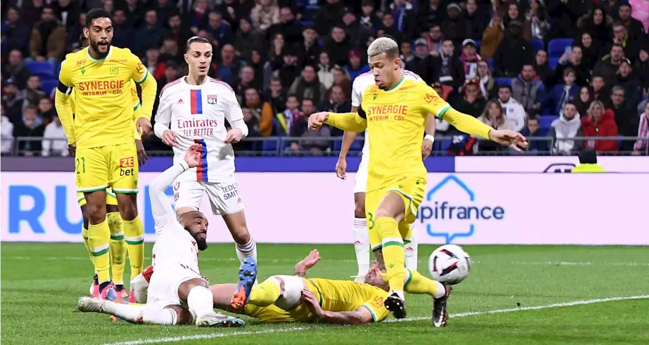 🚨 OL – Nantes : menés d’entrés, les Gones reviennent au score grâce à l’inévitable Lacazette !