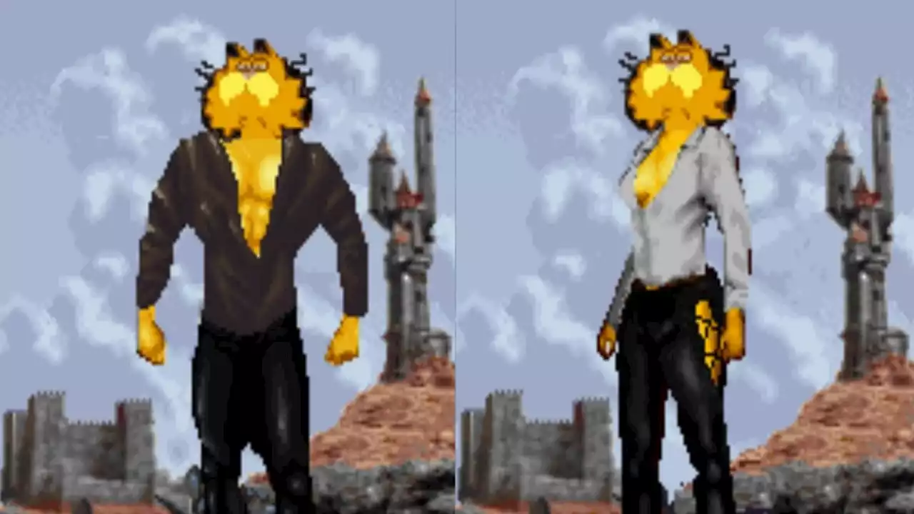 Putting Garfield in The Elder Scrolls: Arena was a mistake