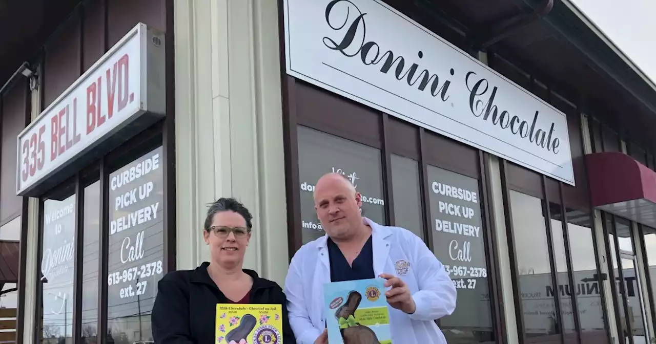 Donini Chocolate and Lions International Pass 40 Years