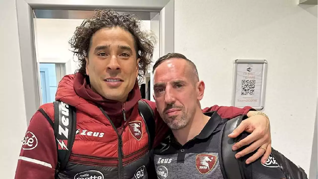 Guillermo Ochoa presumió su gran amistad con Franck Ribéry: 'Hermano te amo'