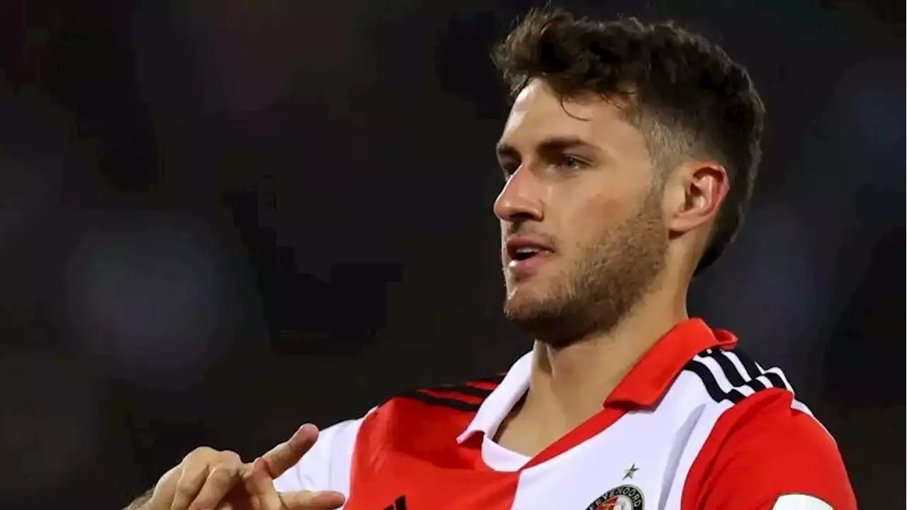 Santiago Giménez vive un sueño con el Feyenoord: 'Nunca me imaginé que fuera a ser así'