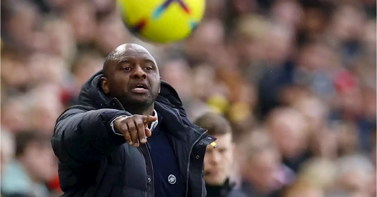 Palace sack manager Vieira after winless run