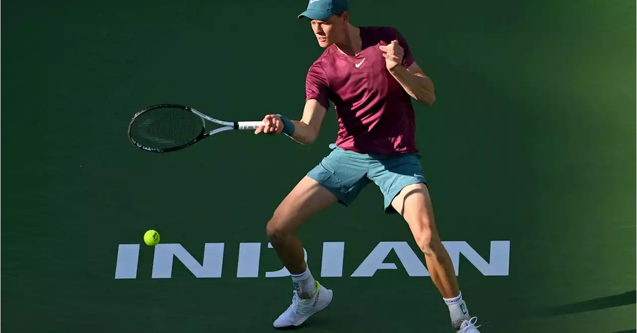 Sinner edges defending champion Fritz at Indian Wells