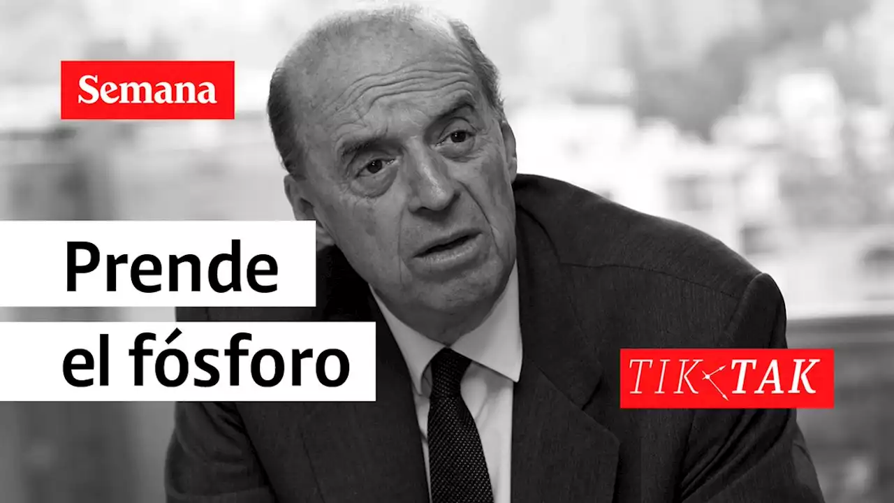 Tik Tak: canciller Álvaro Leyva prende el fósforo