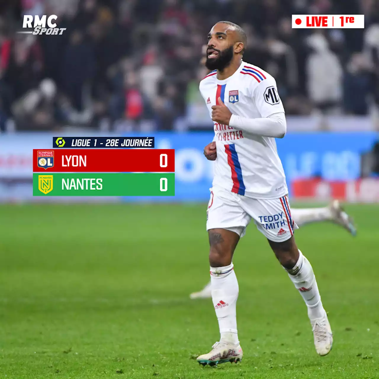 EN DIRECT - Lyon-Nantes: l'OL surpris sur un csc!