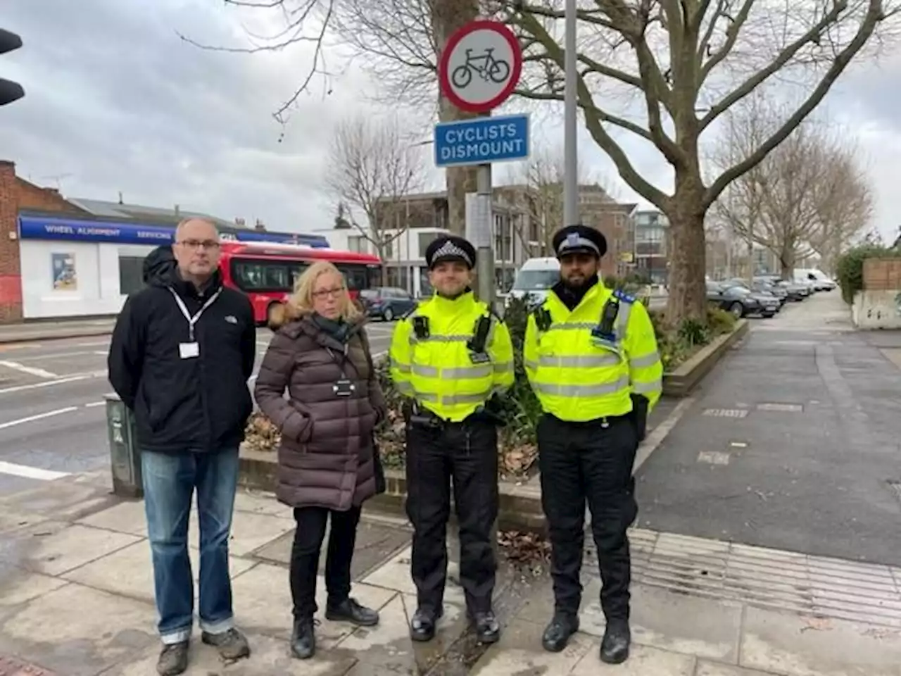 Councillors call in the cops to 'assist' with cyclists ignoring dismount signs; Not Near Miss of the Day: 'A most excellent overtake'; Dave Brailsford arrives at Old Trafford for Man United takeover talks; Who'll win San Remo? + more on the live blog